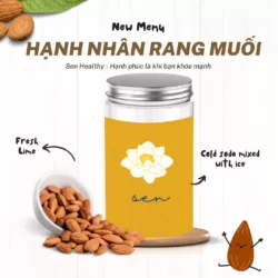 Hạnh nhân sấy nhà Senhealthy