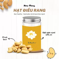 Hạt điều rang nhà Senhealthy