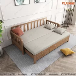 Nên mua sofa giường nệm hay sofa giường gỗ