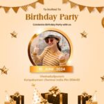 Birthday Invitation Cards | Crafty Art