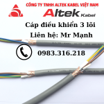Phân phối cáp điều khiển 3 lõi Altek Kabel tại Hà Nội