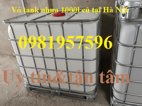 vo tank nhua 1000l cũ tại Ha noi2