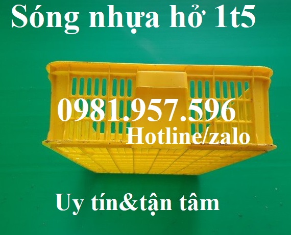 sóng nhựa hở 1t5 3