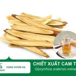 Tác dụng làm đẹp của chiết xuất cam thảo