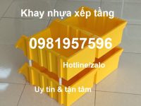 khay nhựa xếp tầng 3