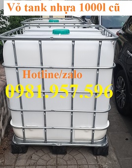 vo tank nhua 1000l cũ