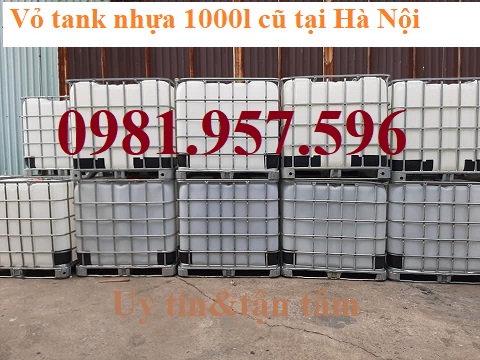 vo tank nhua 1000l cũ tại Ha noi4