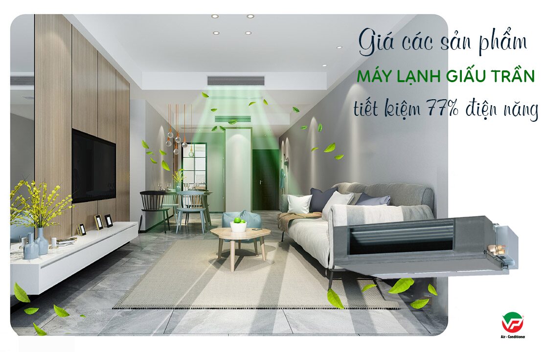 máy lạnh giấu trần nối ống gió 187