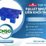 TOP 5 pallet nhựa liền khối 1m2 được sử dụng nhiều nhất năm 2024