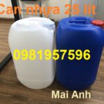 Can nhựa 25 lít đựng hóa chất, can nhua, can nhựa 20 lít, can nhựa 10 lít, can nhựa 30 lít