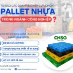 Tại sao các doanh nghiệp lựa chọn pallet nhựa trong ngành công nghiệp?