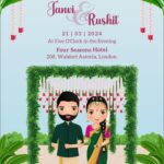 Beautiful Online Telugu Wedding Invitations Templates by Crafty Art