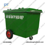 Thùng Rác HDPE Công Nghiệp: Dung Tích Lớn, Độ Bền Cao