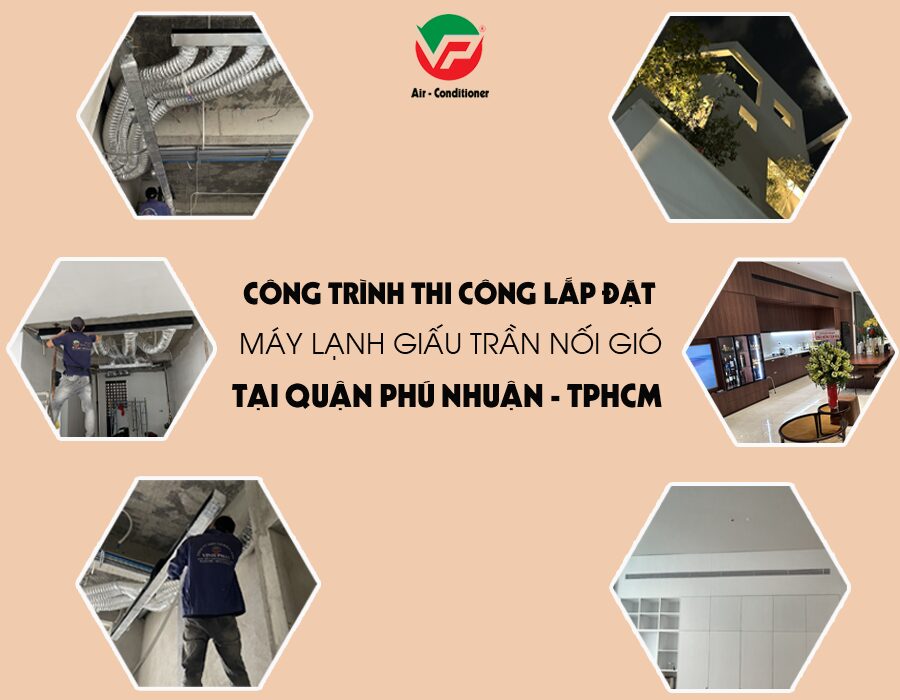 Lắp Giấu trần tại đường Trần Huy Liệu, P.Phú Nhuận, TPHCM 1