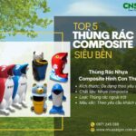 Lưu lại TOP 5 mẫu thùng rác composite siêu bền