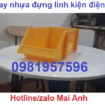 Khay nhựa đựng linh kiện điện tử nhựa nguyên sinh chính phẩm bền bỉ