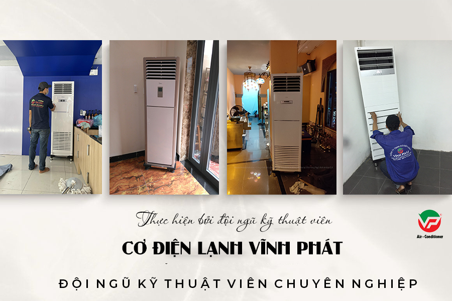 Lắp đặt máy lạnh tủ đứng 7