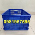 Sọt nhựa nguyên sinh chất lượng cao kích thước 61x42x31 cm