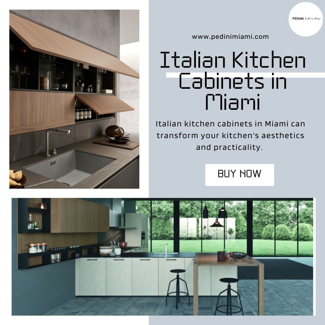 Italian Kitchen Cabinets in Miami