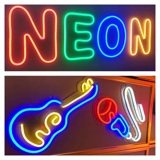 Custom Advertising Neon Sign Light Emitting Neon Letters Perfectly Made Neon Decoration for Various Activities