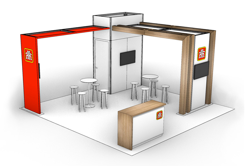 modular trade show design