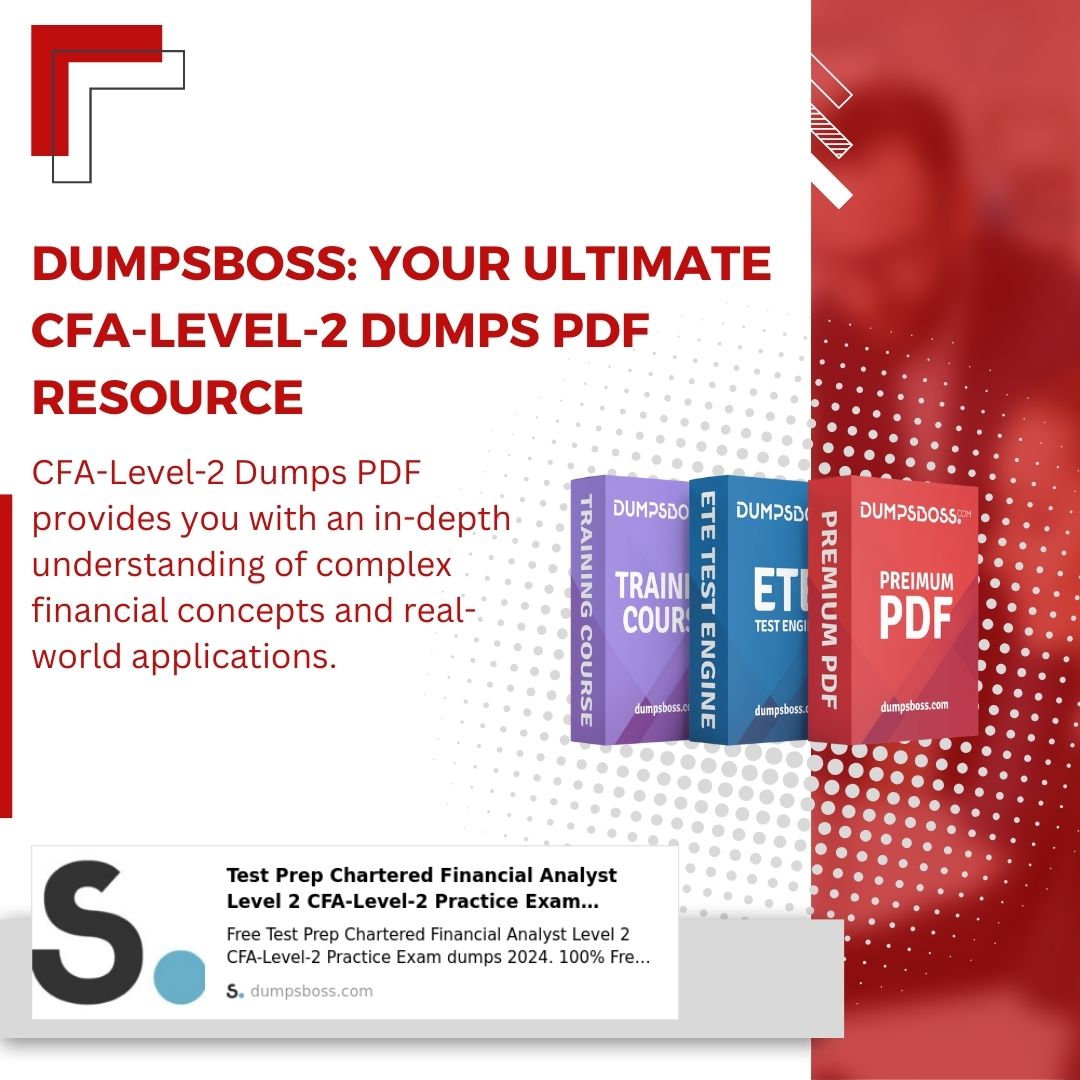 CFA Level 2 Dumps PDF