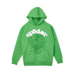 Green Spider Web Hoodie 2