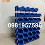 Khay nhựa đựng ốc vít, kệ dụng cụ xếp tầng, khay nhựa nguyên sinh