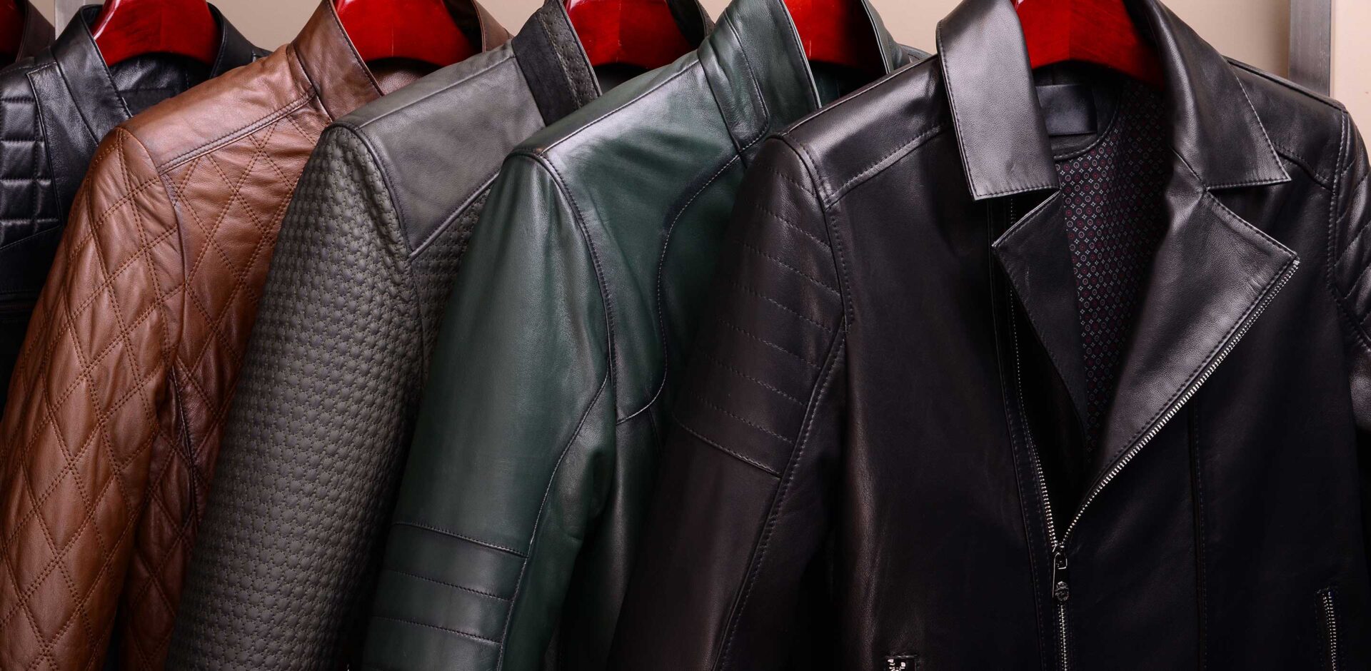 Black Leather Coats & Jackets