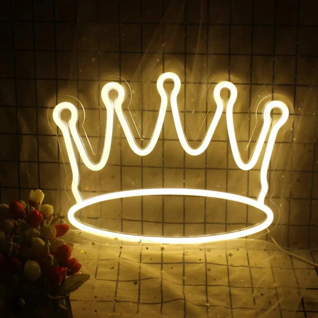 Crown Neon Sign