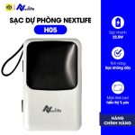 Nextlife Pin sạc dự phòng không dây tích hợp sạc từ tính 10000