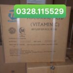Vitamin C nguyên liệu, Ascorbic Acid 99%, tăng sức đề kháng, giảm stress, thú y, thuỷ sản