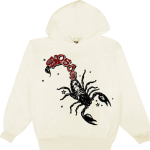 Sp5der x Mariah The Scientist Scorpion Hoodie Cream