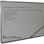 Bảng từ trắng Ceramic của Bỉ KT 80 x 120cm