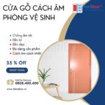cua go cach am cho phong ve sinh