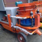 Máy phun vẩy bê tông làm hầm taluy âm - dương