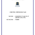 học logistics và quản lý chuỗi cung ứng