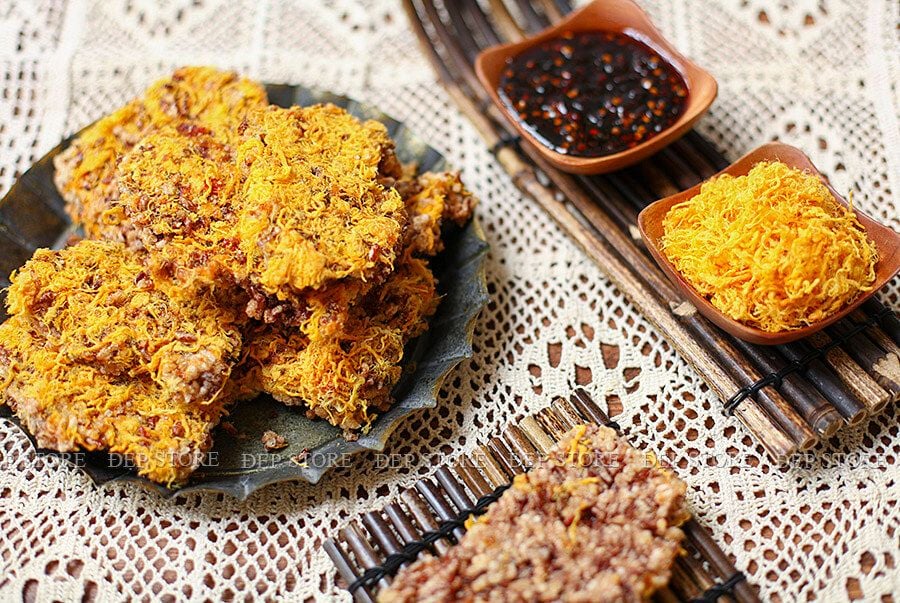 cơm cháy gạo lứt