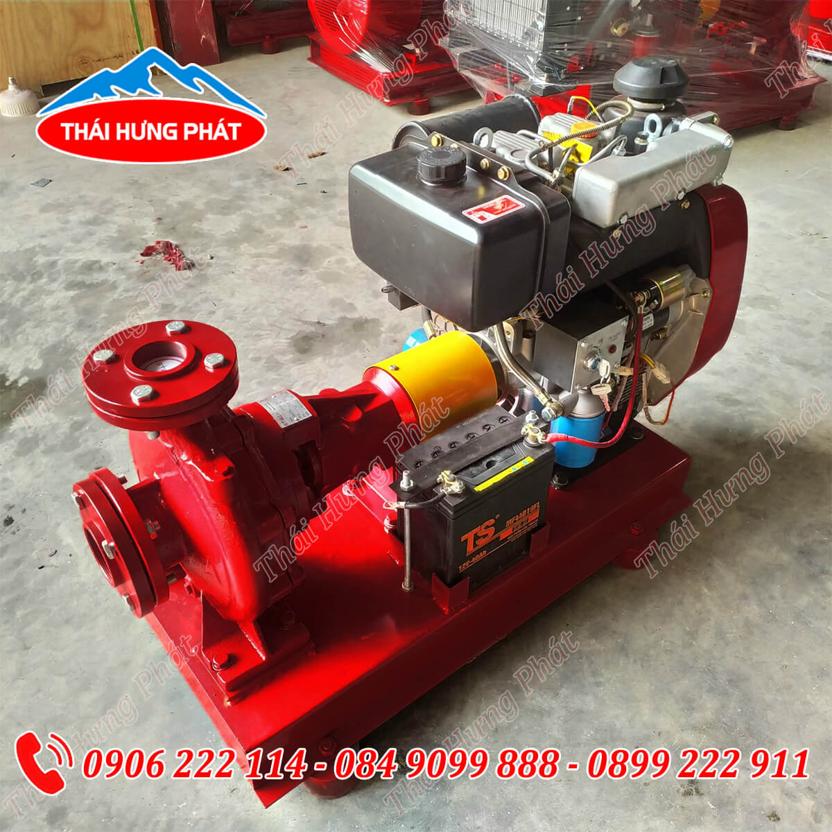 may bom chua chay diesel stella STR B kW