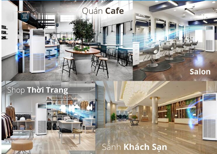 máy lạnh tủ đứng cho showroom()