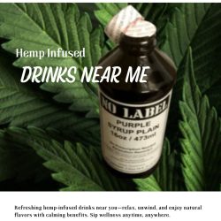 Hemp Infused Drinks near me