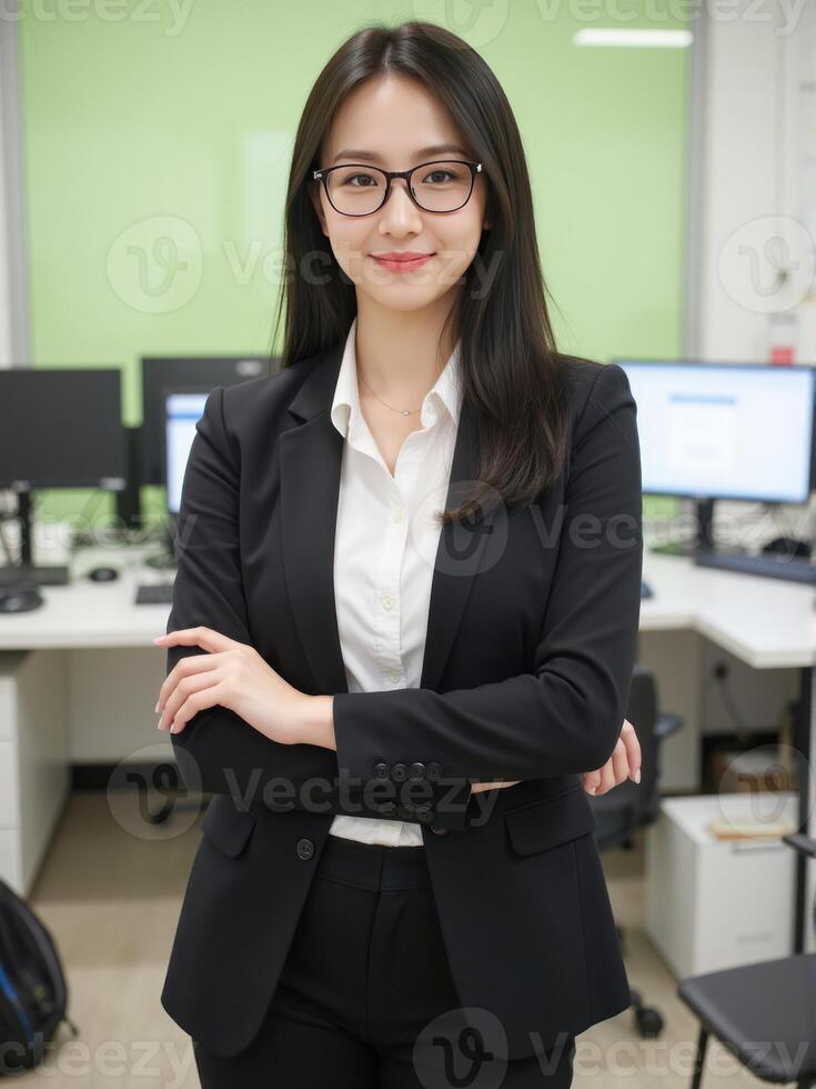 office girl