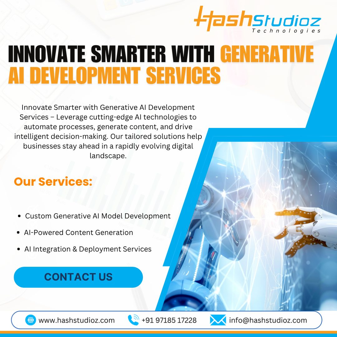 Innovate Smarter with Generative AI Development Services (1)