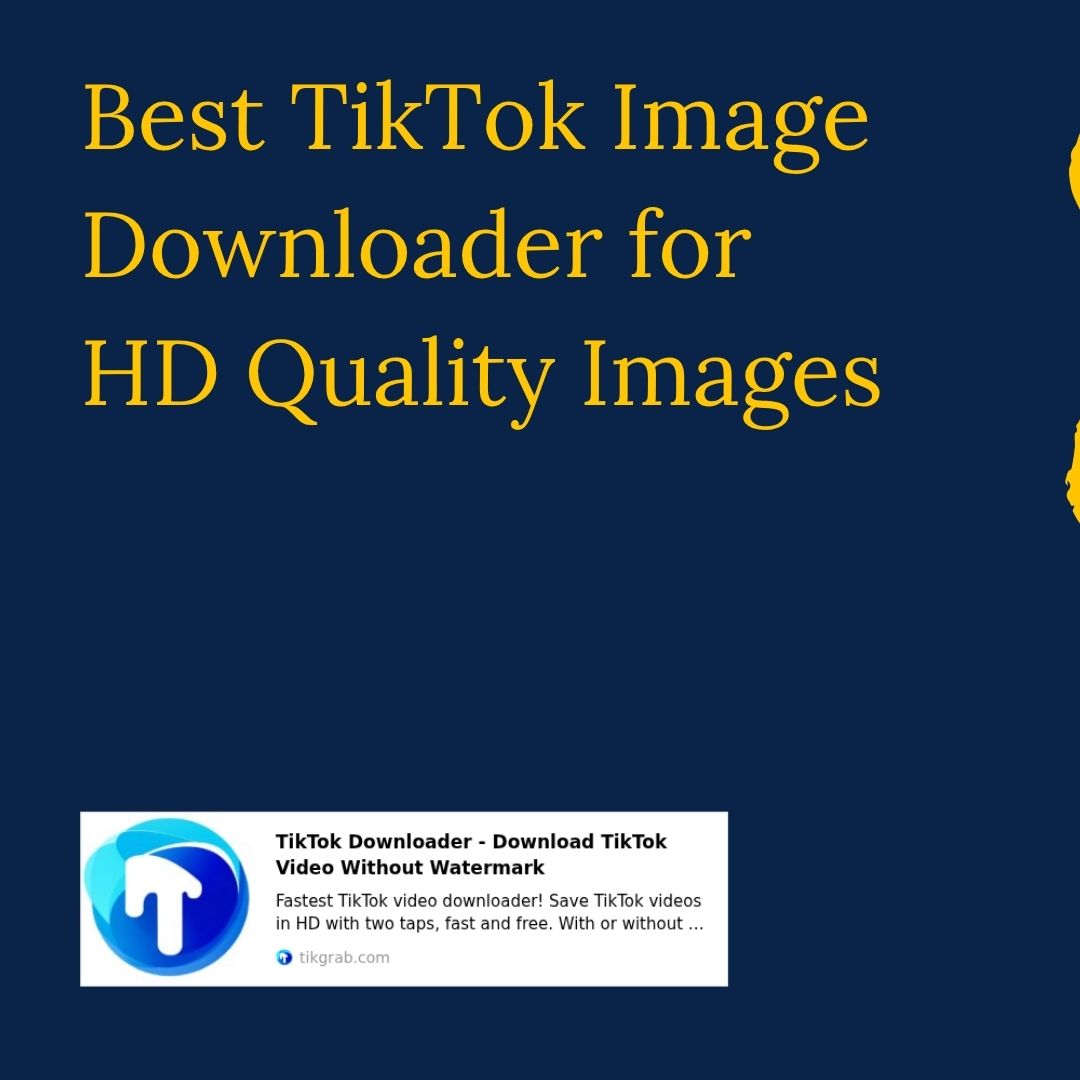 TikTok Image Downloader