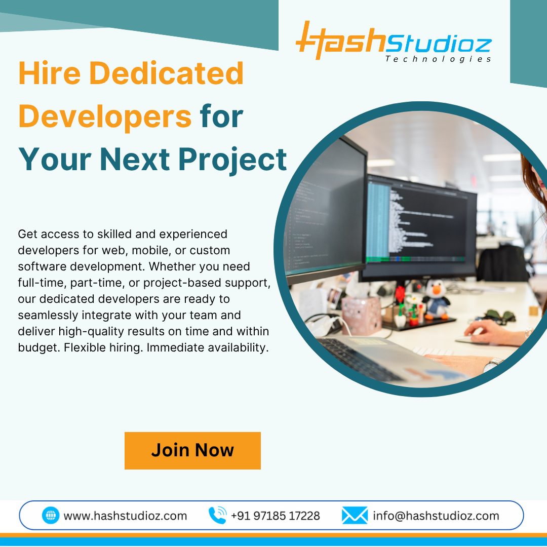 Hire Dedicated Developers for Your Next Project