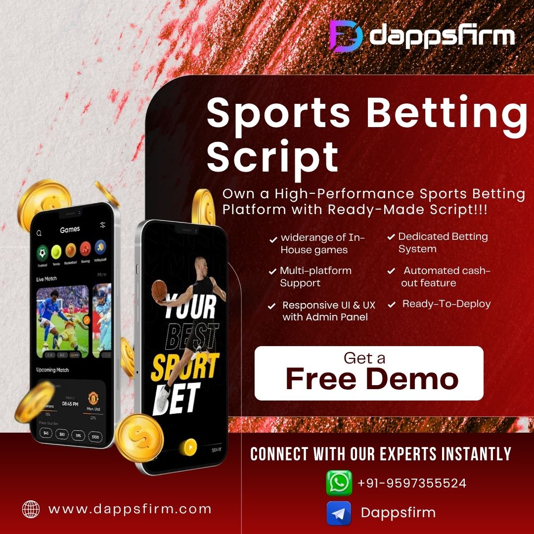 Dappsfirm - Sports Betting Script