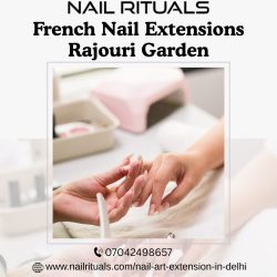 French nail extensions Rajouri Garden (2)