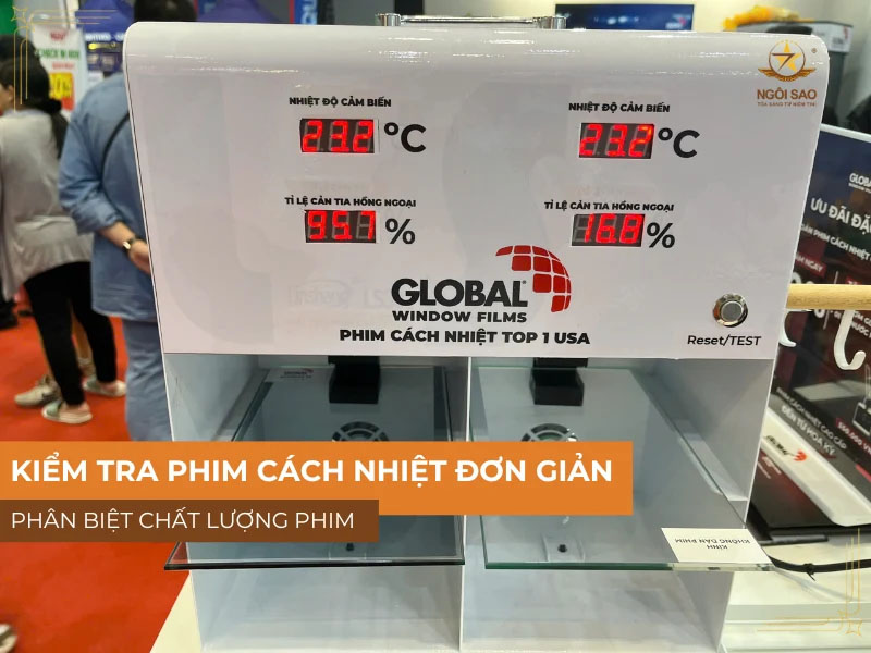 Cách kiểm tra phim cách nhiệt