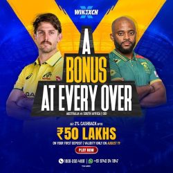 AUS vs SA ODI in Winexch