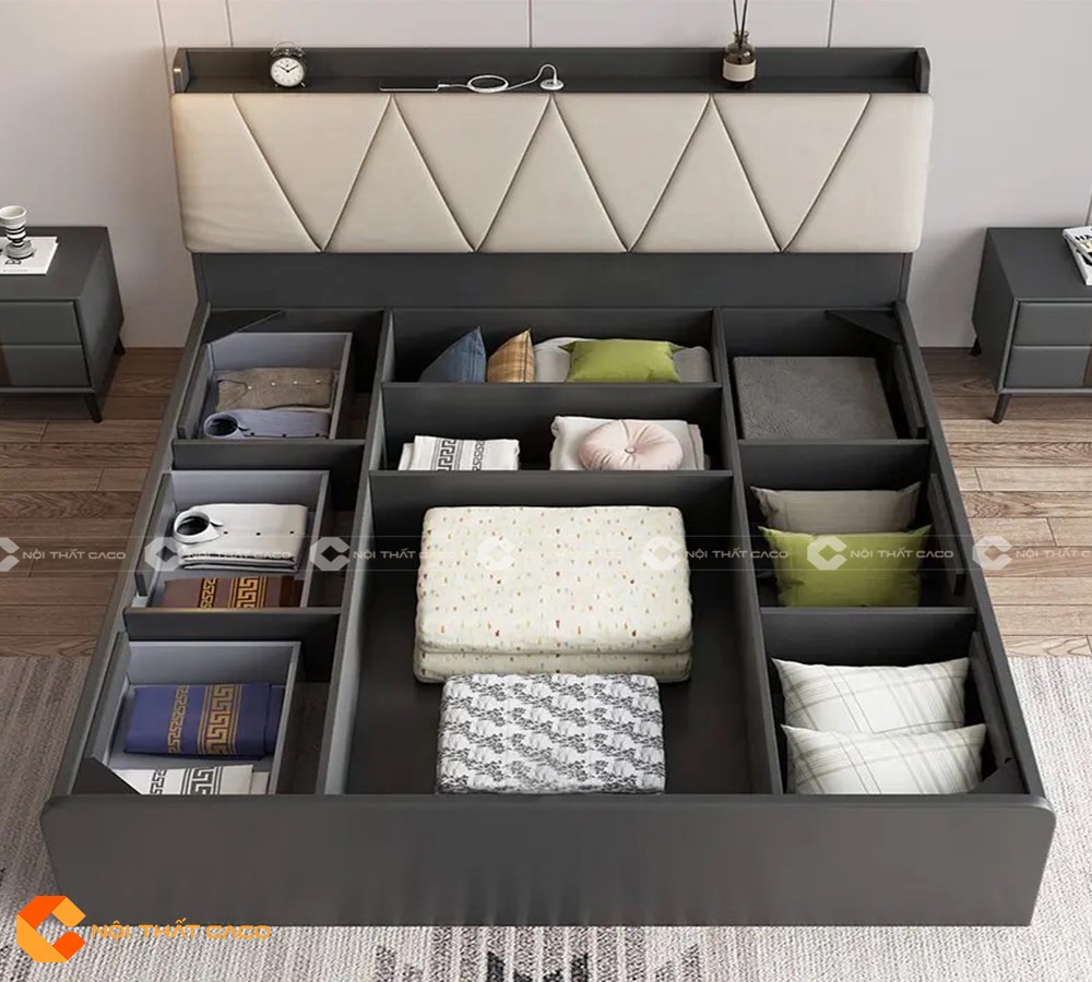 Giuong-Ngu-MDF-Melamine-Mau-Xam-Chi-Ket-Hop-Dau-Nem-Va-Vai-Hoc-Keo-Cao-Cap-GN010